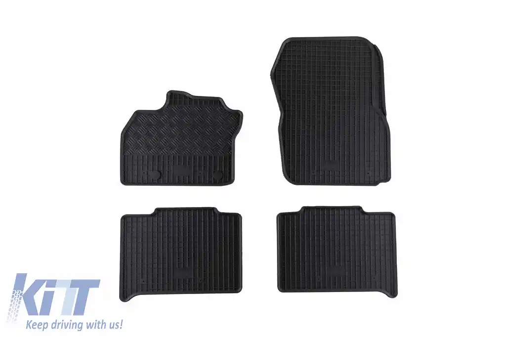 Mochete din cauciuc specifice, potrivite pentru Renault Zoe după 2013, Zoe după 2019, set de 4 piese, culoare neagră
