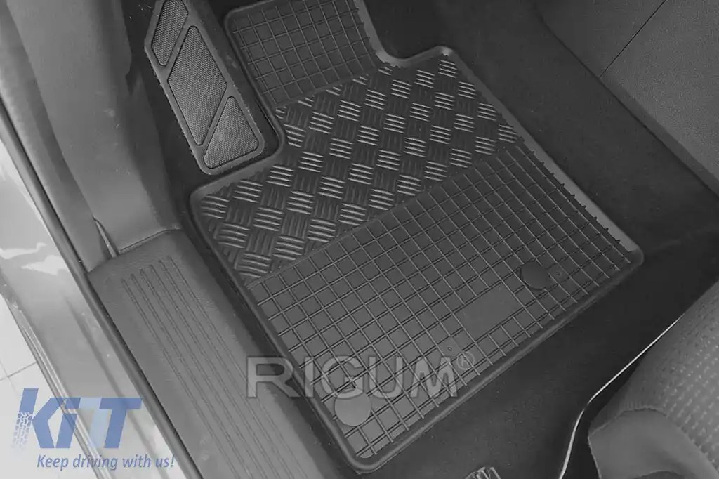 Mochete din cauciuc specifice, potrivite pentru Nissan Qashqai după 2022, set de 4 piese, culoare neagră-image-6250056