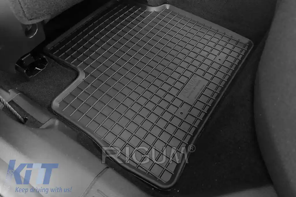 Mochete din cauciuc specifice, potrivite pentru Nissan Qashqai după 2022, set de 4 piese, culoare neagră-image-6250058