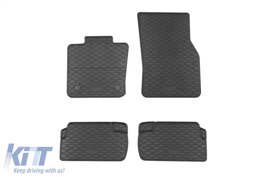 Mochete din cauciuc specifice, potrivite pentru Mini Cooper F55, F56, 3 uși, F55, F56, 5 uși după 2013, set de 4 piese, culoare neagră-image-6250060