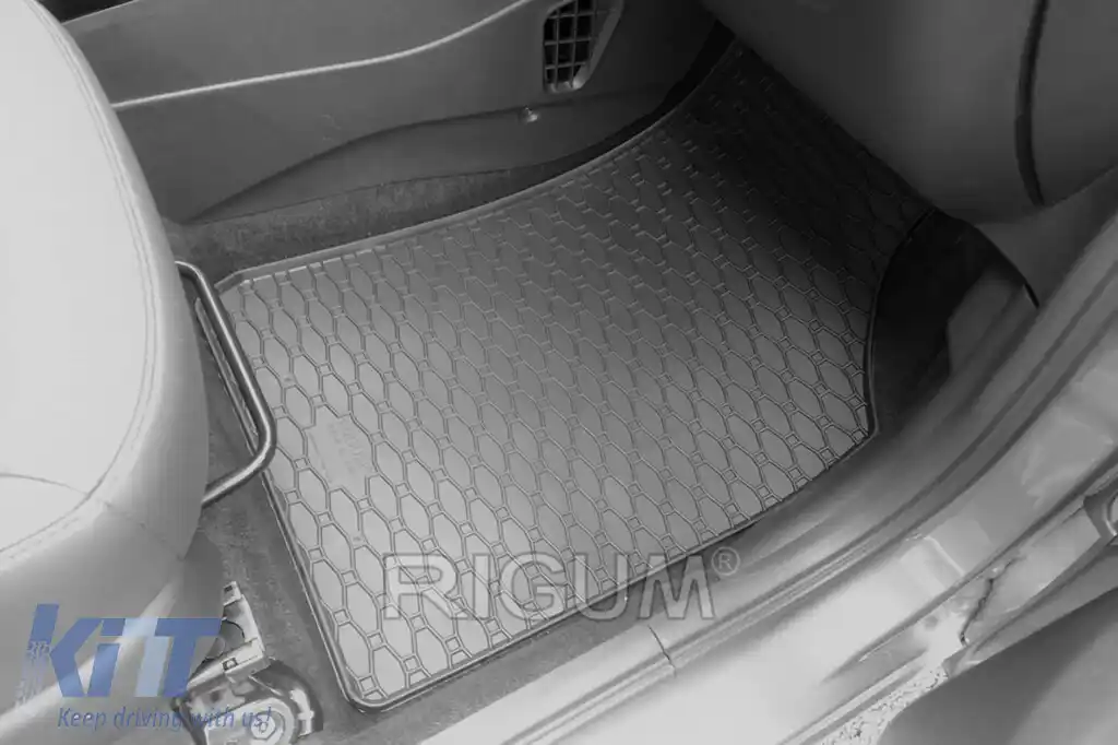 Mochete din cauciuc specifice, potrivite pentru Dacia Spring după 2022, set de 4 piese, culoare neagră-image-6250072