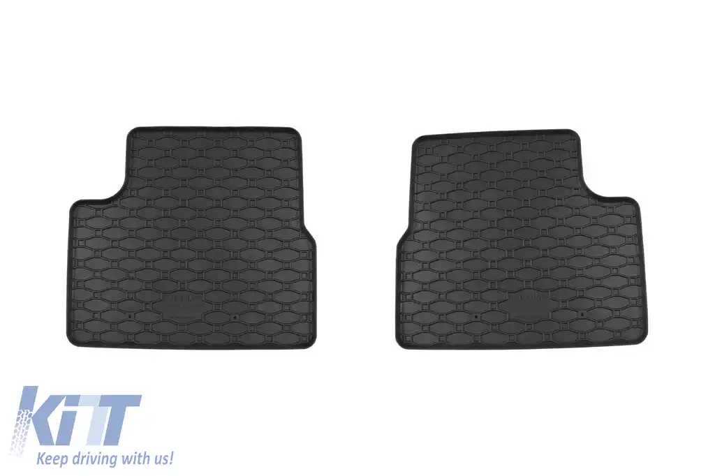 Mochete din cauciuc specifice, potrivite pentru Fiat 500e după 2021, set de 4 piese, culoare neagră-image-6250151