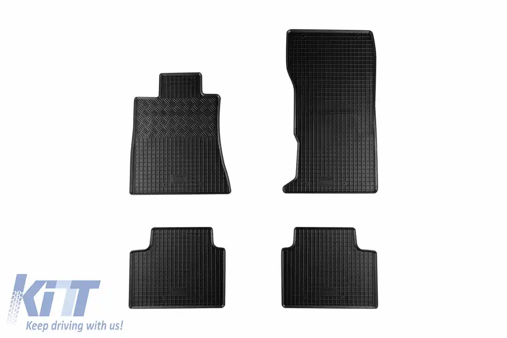 Mochete din cauciuc specifice, potrivite pentru Alfa Romeo Giulia 4x4 după 2016, set de 4 piese, culoare neagră