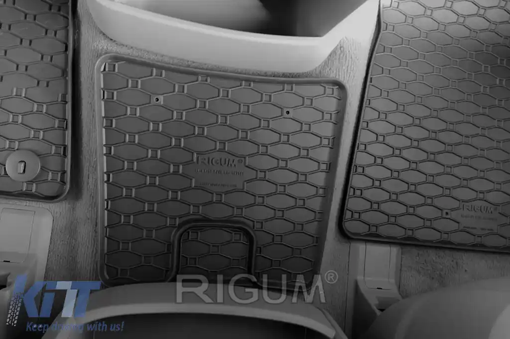 Mochete din cauciuc specifice, potrivite pentru Hyundai Staria 2-3 locuri după 2022, set de 3 piese, culoare neagră-image-6250195