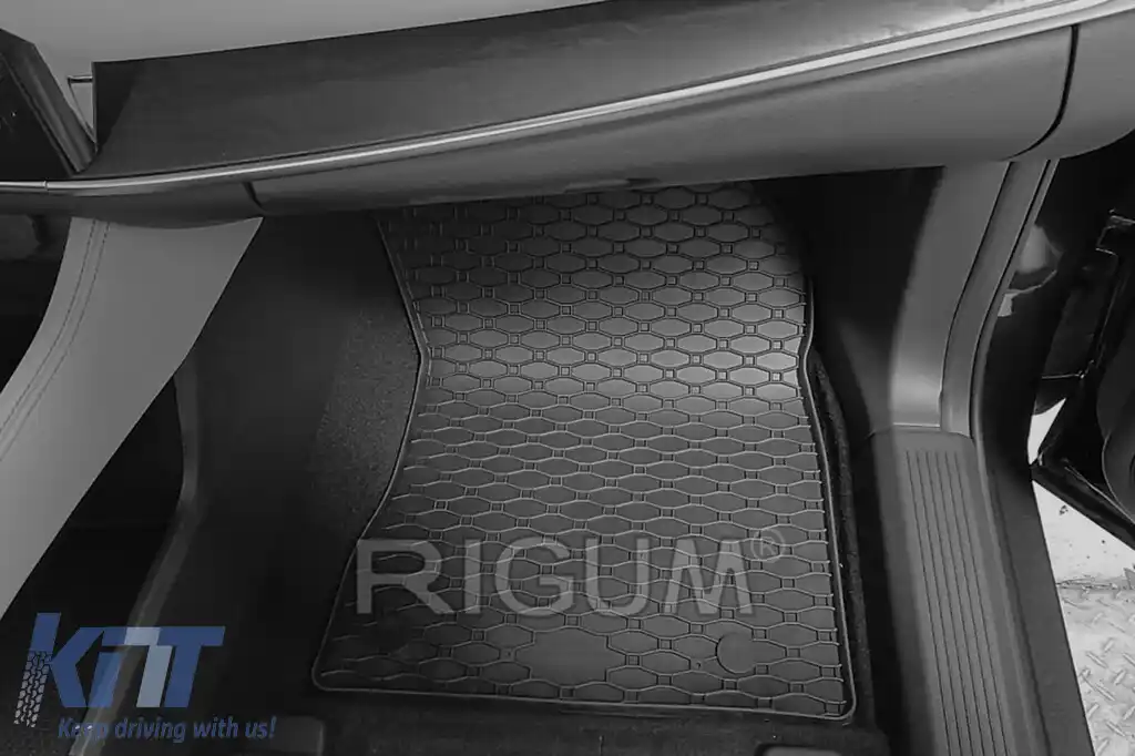 Mochete din cauciuc specifice, potrivite pentru Nissan X-Trail e-Power după 2023, set de 4 piese, culoare neagră-image-6250207