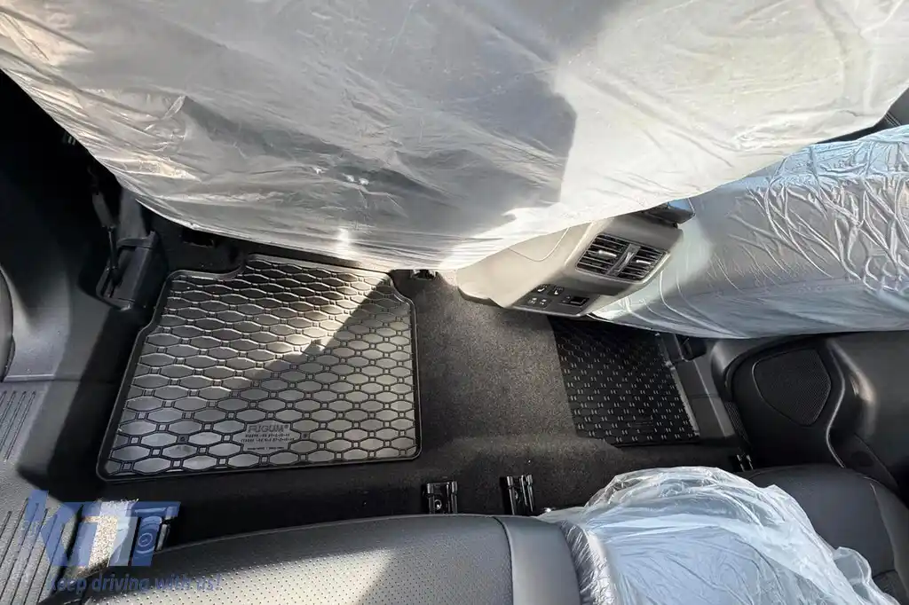 Mochete din cauciuc specifice, potrivite pentru Nissan X-Trail e-Power după 2023, set de 4 piese, culoare neagră-image-6250211