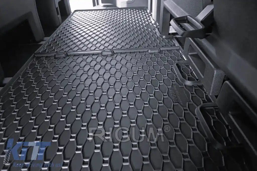 Mochete din cauciuc specifice, potrivite pentru Ford Tourneo Custom după 2024, pentru scaunele din al treilea rând, set de 2 piese, culoare neagră-image-6250222