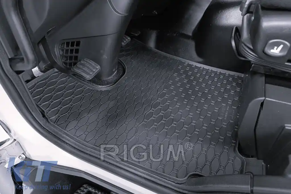 Mochete din cauciuc specifice, potrivite pentru Iveco Eurocargo după 2015, set de 2 piese, culoare neagră-image-6250254