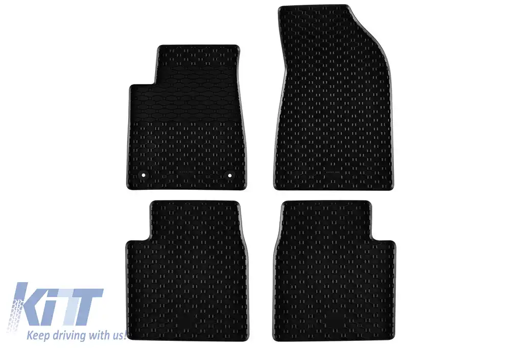 Mochete din cauciuc specifice, potrivite pentru Citroen C3 Aircross după 2024, set de 4 piese, culoare neagră