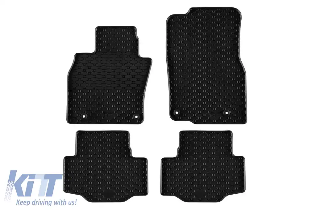 Mochete din cauciuc specifice, potrivite pentru Mazda CX-80 după 2025, set de 4 piese, culoare neagră