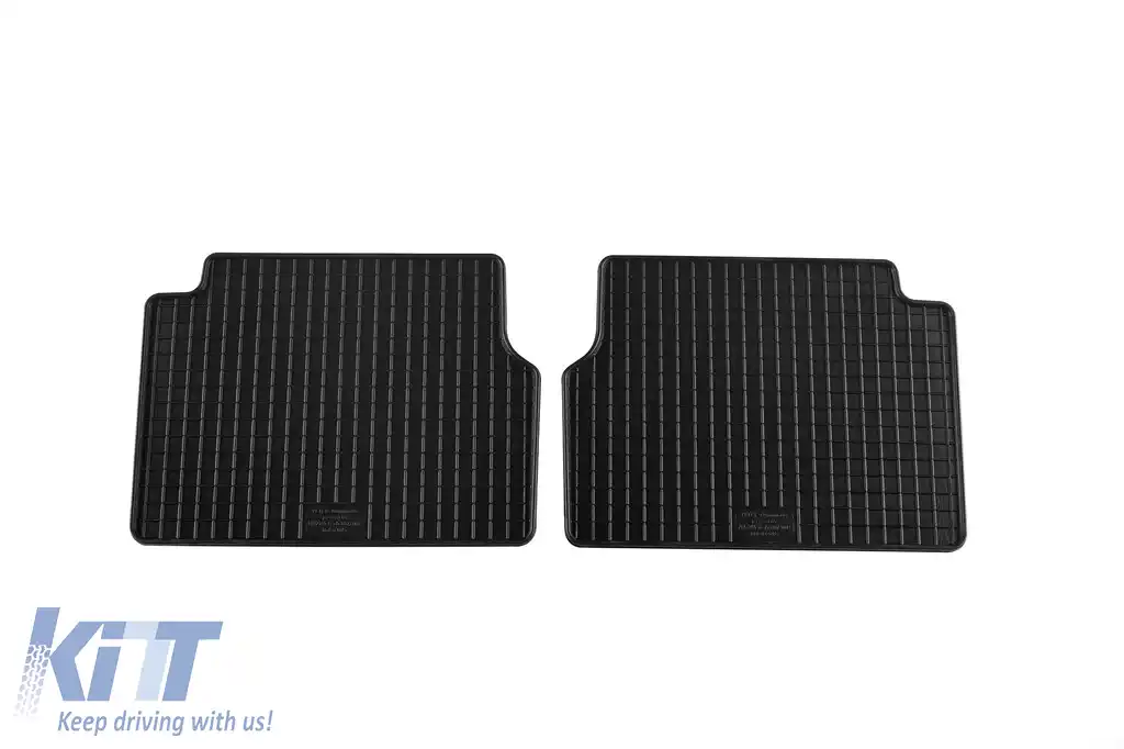 Mochete din cauciuc specifice, potrivite pentru Mazda 6 2002-2008, spate, set de 2 piese, culoare neagră