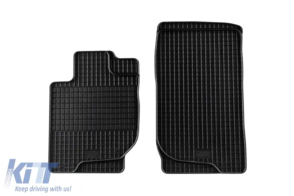 Mochete din cauciuc specifice, potrivite pentru Fiat Fullback după 2016, set de 2 piese, culoare neagră