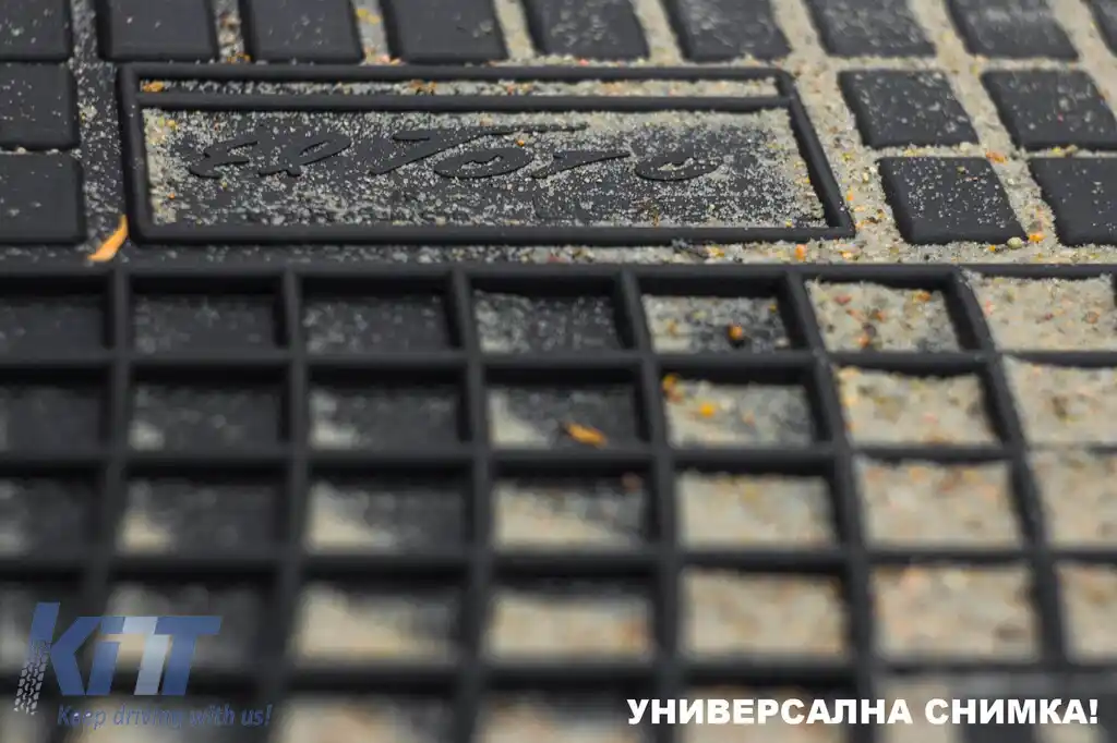 Mochete din cauciuc specifice, potrivite pentru seria Frogum El Toro pentru Peugeot 307 2001-2008, 308 2007-2013, set de 4 piese, culoare neagră-image-6250541