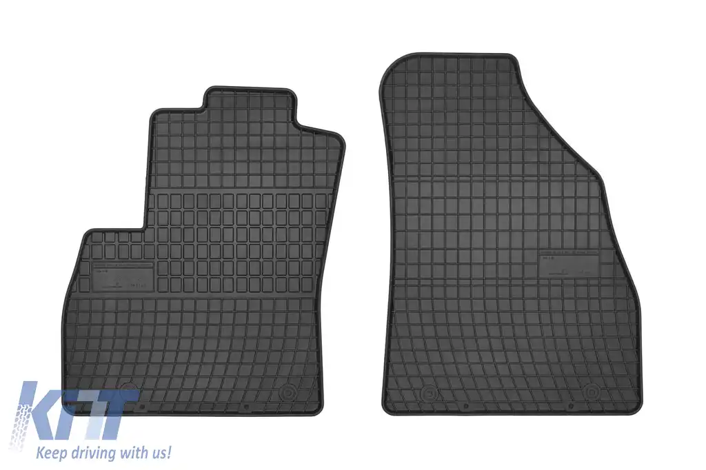 Mochete din cauciuc specifice, potrivite pentru Citroen Nemo, Fiat Fiorino, Fiat Qubo, Peugeot Bipper după 2007, 2 locuri, set de 2 piese, culoare neagră din seria Frogum El Toro.