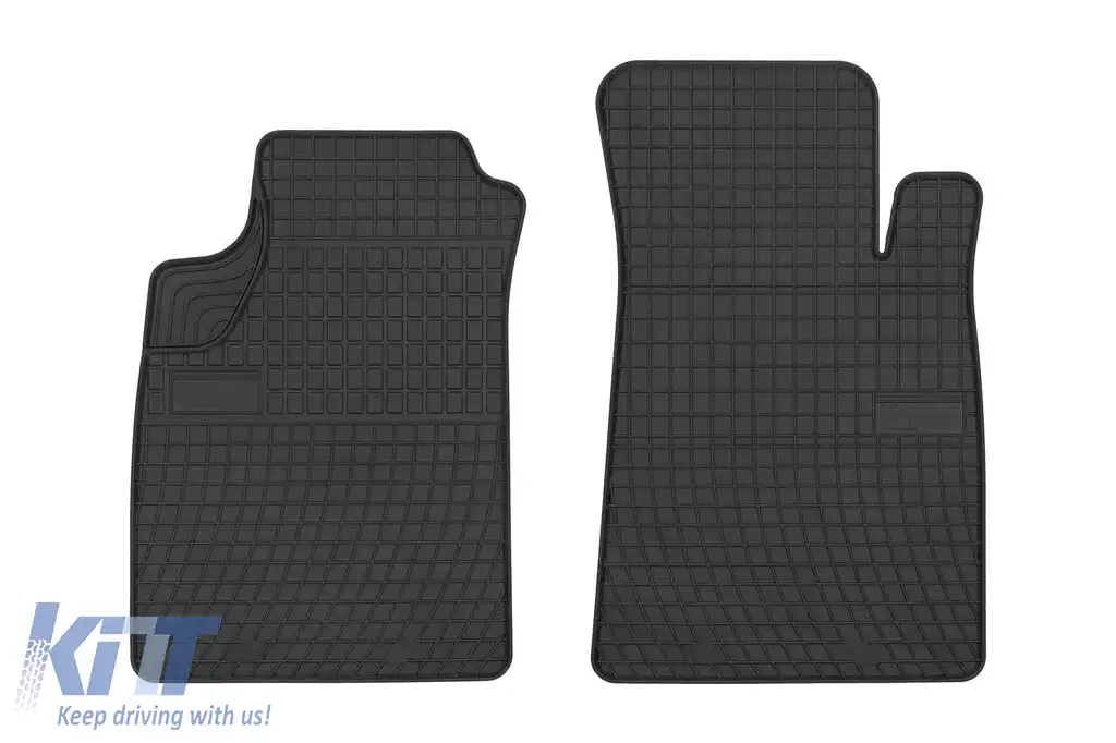 Mochete din cauciuc specifice, potrivite pentru seria Frogum El Toro pentru Renault Kangoo 1998-2008, set de 2 piese, culoare neagră