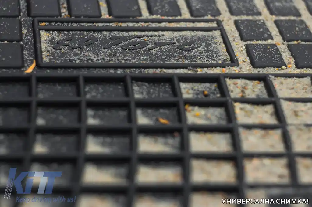 Mochete din cauciuc specifice, potrivite pentru seria Frogum El Toro pentru Peugeot Expert, Citroen Jumpy, Fiat Scudo 1994-2006, set de 3 piese, culoare neagră-image-6250562