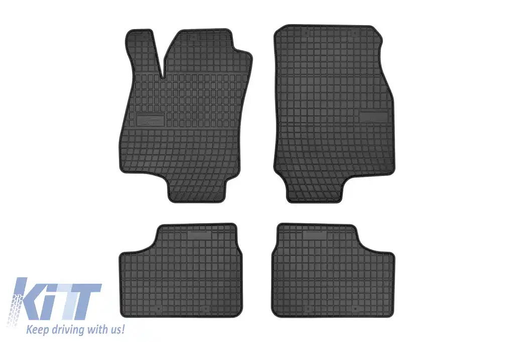Mochete din cauciuc specifice, potrivite pentru Opel Astra G 1998-2009, set de 4 piese, culoare neagră din seria Frogum El Toro