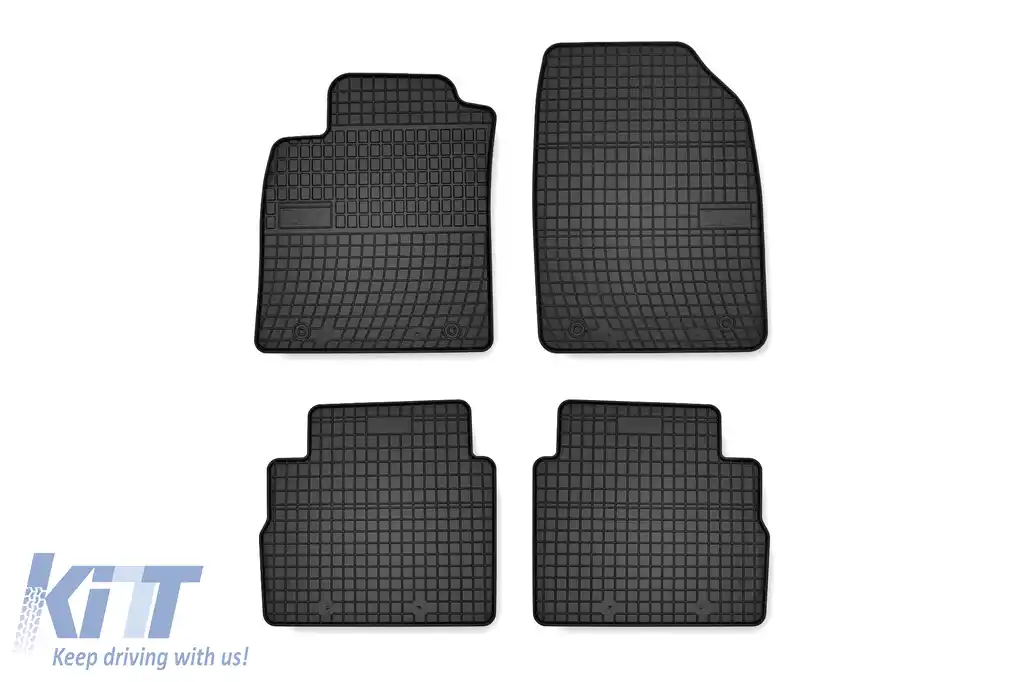 Mochete din cauciuc specifice, potrivite pentru seria Frogum El Toro pentru Opel Vectra C wagon, Signum 2003-2008, set de 4 piese, culoare neagră