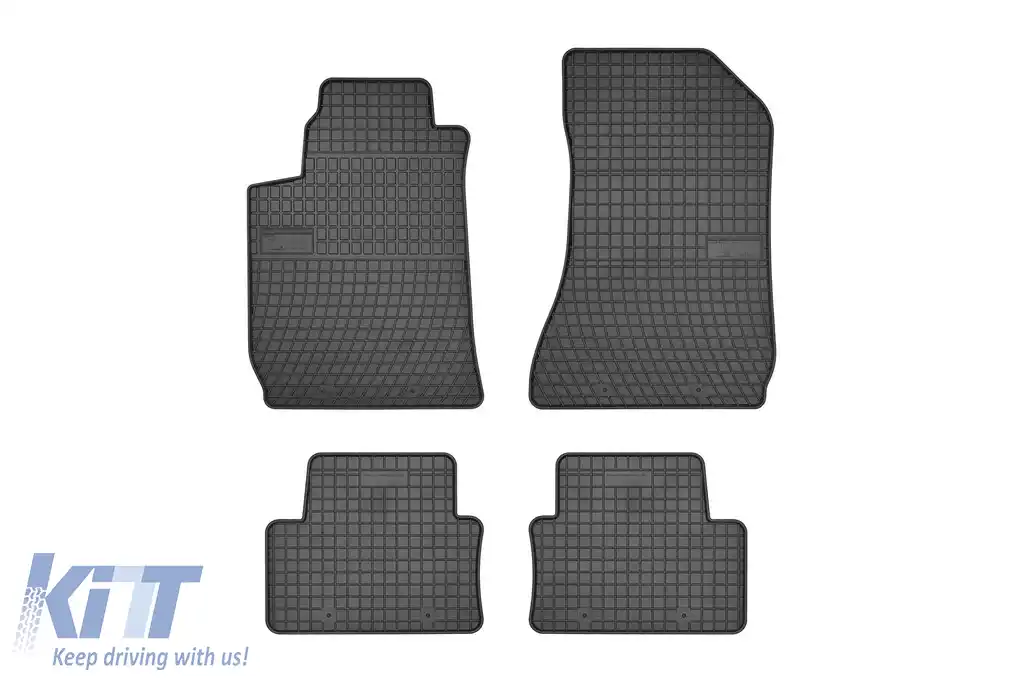 Mochete din cauciuc specifice, potrivite pentru Alfa Romeo 159 2005-2011, set de 4 piese, culoare neagră