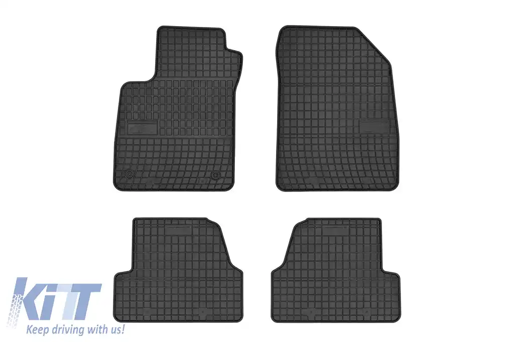 Mochete din cauciuc specifice, potrivite pentru seria Frogum El Toro pentru Opel Mokka 2012-2019, Chevrolet Trax 2013-2019, set de 4 piese, culoare neagră