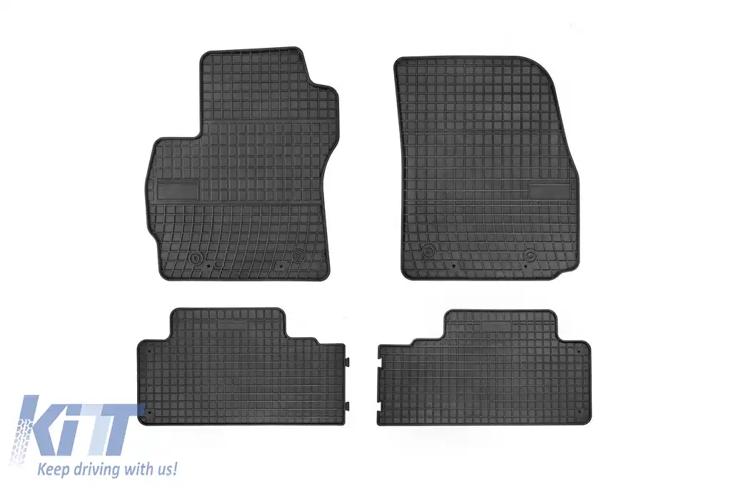 Mochete din cauciuc specifice, potrivite pentru Mazda 5, Premacy 2005-2010, set de 4 piese, culoare neagră