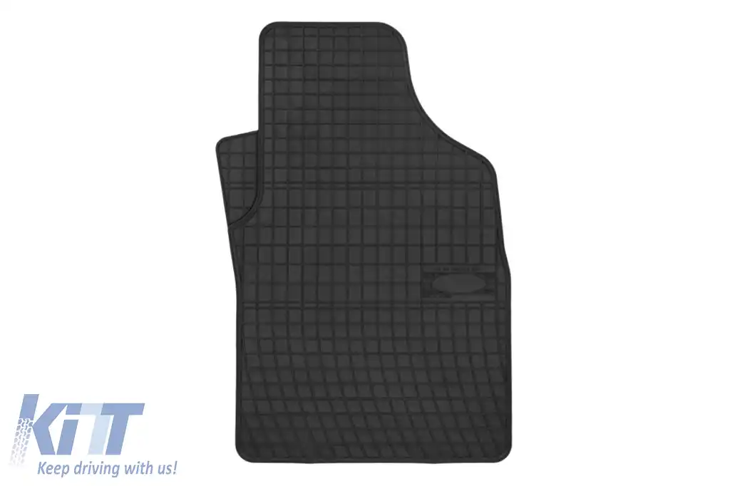 Mochete din cauciuc specifice, potrivite pentru Fiat Panda III după 2011, set de 4 piese, culoare neagră-image-6250747