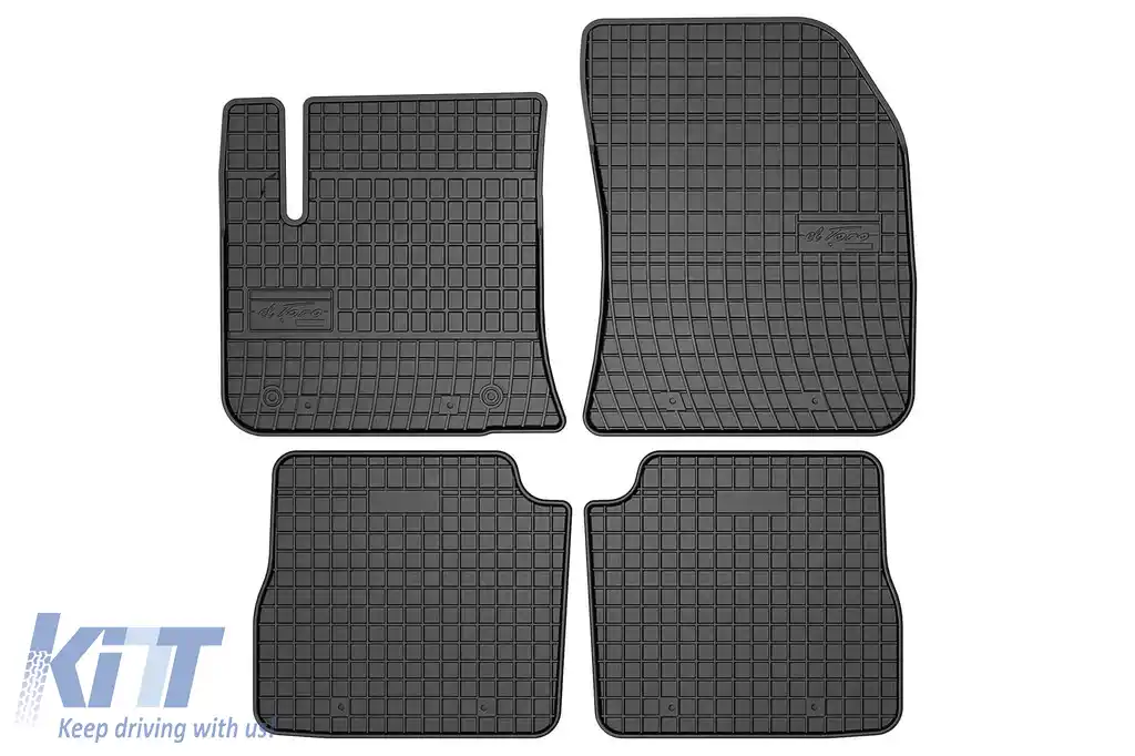Mochete din cauciuc specifice, potrivite pentru Citroen e-C4 după 2020, set de 4 piese, culoare neagră