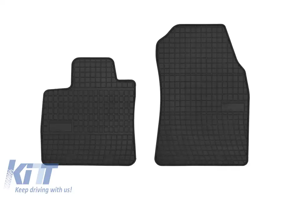Mochete din cauciuc specifice, potrivite pentru Ford Courier după 2014, set de 2 piese, culoare neagră