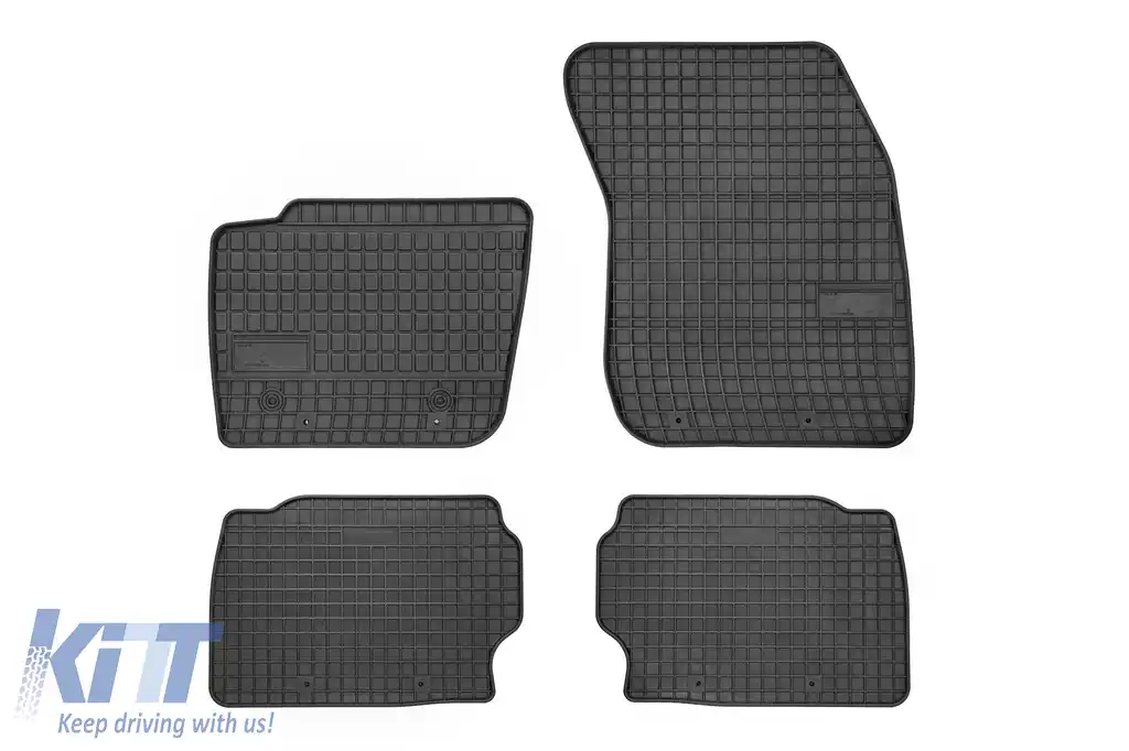 Mochete din cauciuc specifice, potrivite pentru Ford Mondeo 2015-2022, set de 4 piese, culoare neagră din seria Frogum El Toro