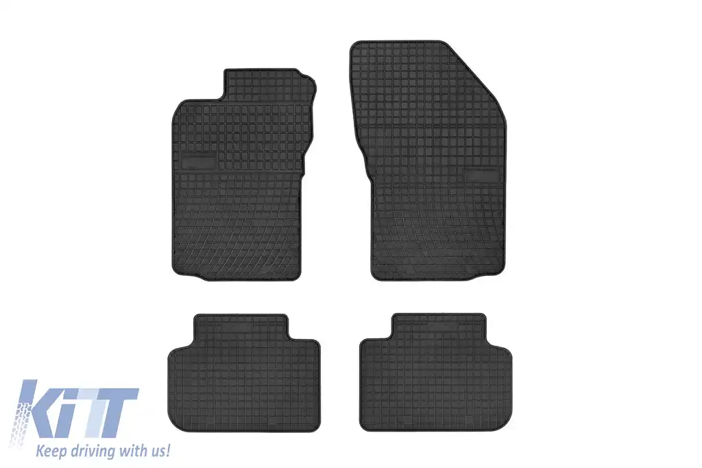 Mochete din cauciuc specifice, potrivite pentru Alfa Romeo 147 2000-2010, set de 4 piese, culoare neagră