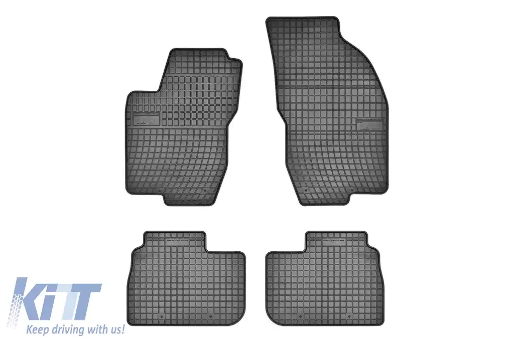 Mochete din cauciuc specifice, potrivite pentru Alfa Romeo 156 1997-2006, set de 4 piese, culoare neagră