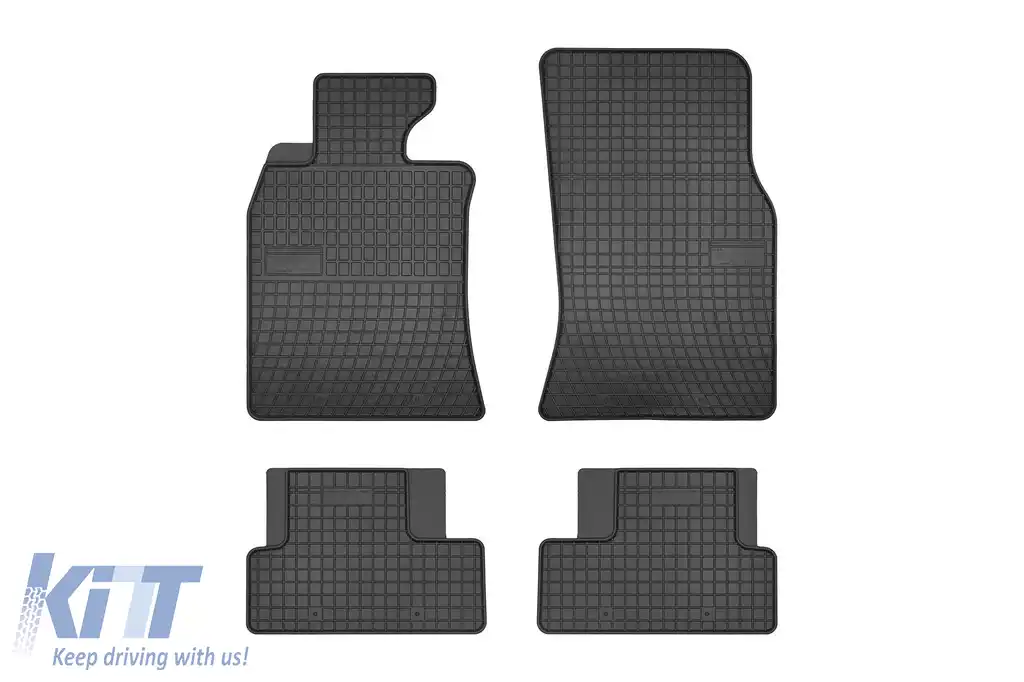 Mochete din cauciuc specifice, potrivite pentru Mini Cooper 2001-2014, set de 4 piese, culoare neagră din seria Frogum El Toro