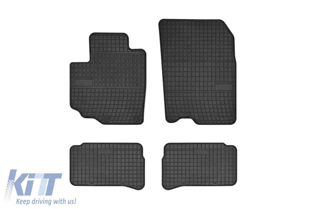Mochete din cauciuc specifice, potrivite pentru Suzuki Vitara 2014-2018, set de 4 piese, culoare neagră din seria Frogum El Toro