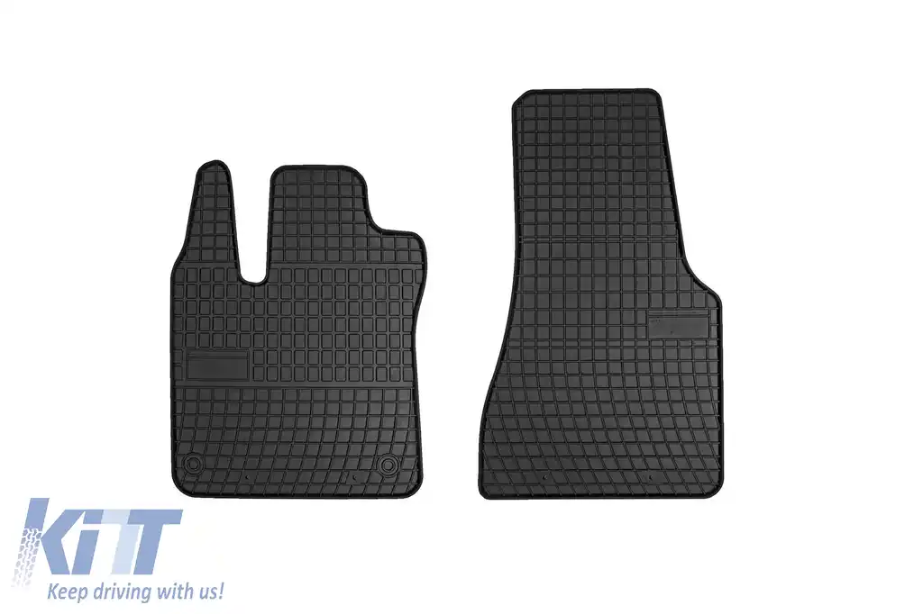 Mochete din cauciuc specifice, potrivite pentru seria Frogum El Toro pentru Smart Fortwo după 2015, set de 2 piese, culoare neagră