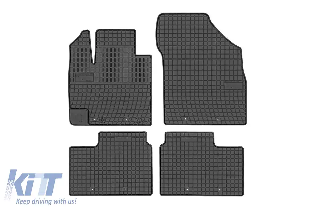 Mochete din cauciuc specifice, potrivite pentru Suzuki Ignis după 2016, set de 4 piese, culoare neagră