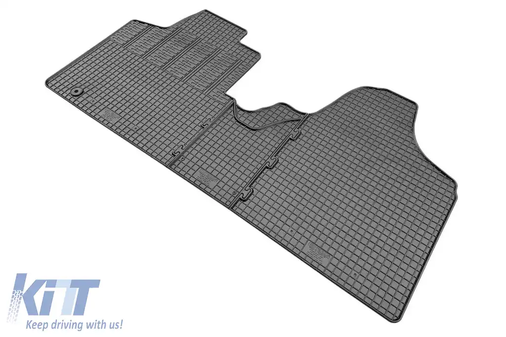 Mochete din cauciuc specifice, potrivite pentru Citroen Jumpy, Peugeot Expert 2006-2016, Toyota Proace 2013-2016, set de 2 piese, culoare neagră