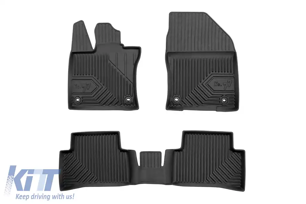 Mochete din cauciuc specifice, potrivite pentru Lexus UX după 2018, set de 4 piese, culoare neagră
