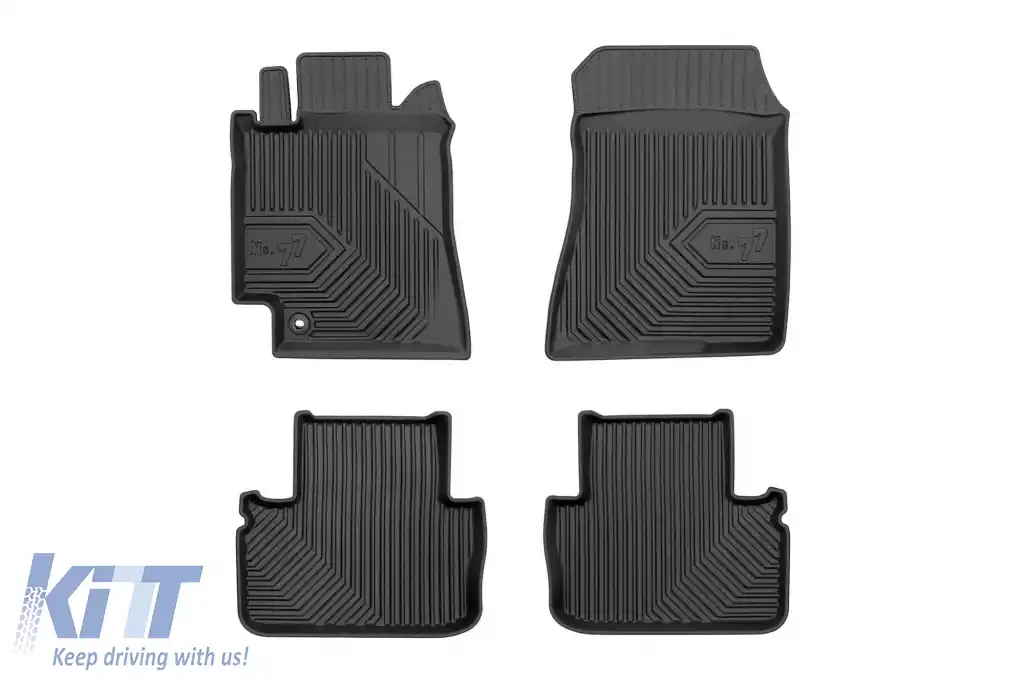 Mochete din cauciuc specifice, potrivite pentru Lexus IS 200 sedan 1998-2005, set de 4 piese, culoare neagră