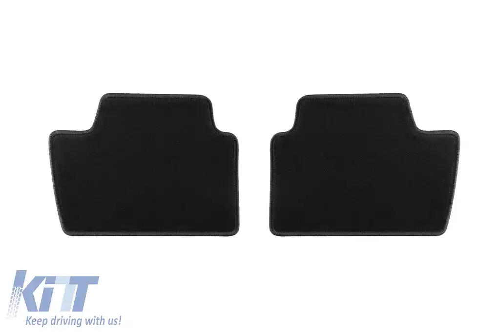 Mochete din covor cu două straturi, potrivite pentru BMW Seria 4 G23 cabriolet după 2021, set de 4 bucăți, negru-image-6239593