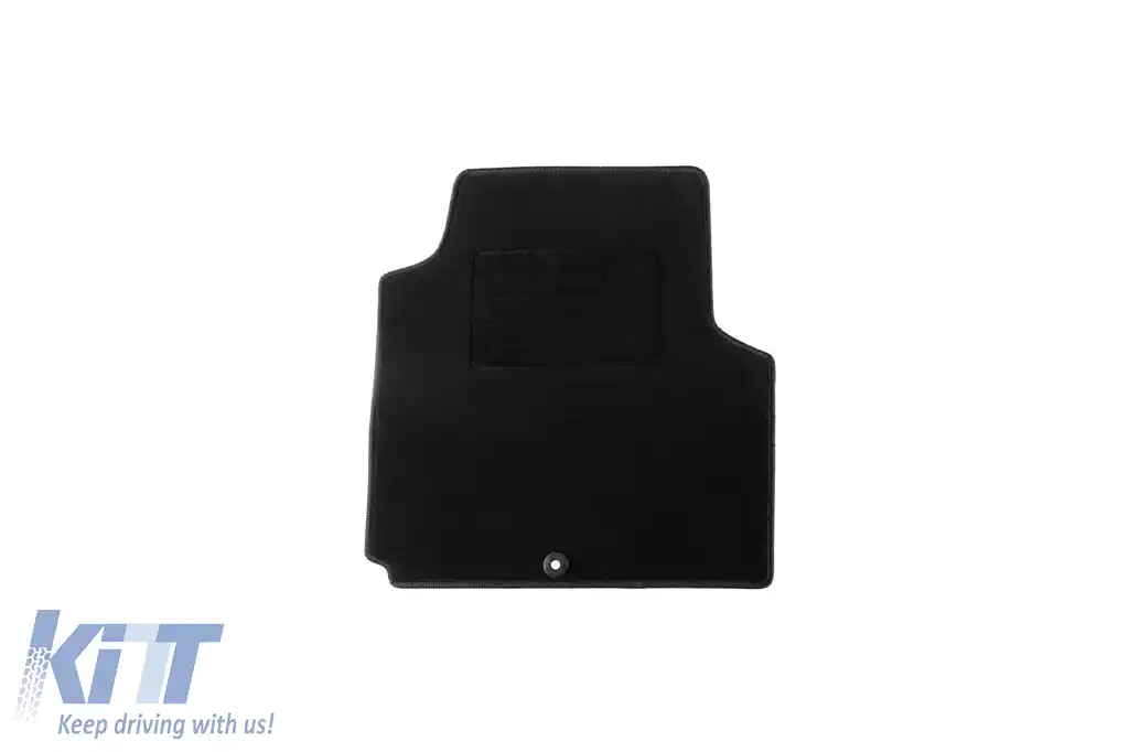Mochete din covor cu două straturi, potrivite pentru furgonul Fiat Scudo 2007-2016, 2-3 locuri, set de 2 bucăți, negru-image-6240253