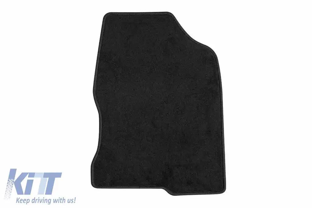 Mochete din covor cu două straturi, potrivite pentru Toyota Prius 2004-2009, din țesătură Rex, set de 4 bucăți, negru-image-6240406