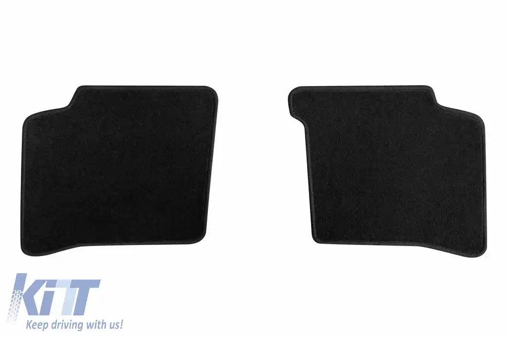 Mochete din covor cu două straturi, potrivite pentru Toyota Prius 2004-2009, din țesătură Rex, set de 4 bucăți, negru-image-6240407