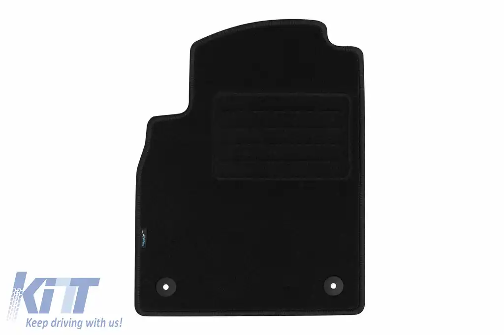 Mochete din covor cu două straturi, potrivite pentru Opel Astra J 2009-2015, Cascada 2013-2019, de la Petex, țesătură Rex, set de 4 bucăți, negru-image-6240914