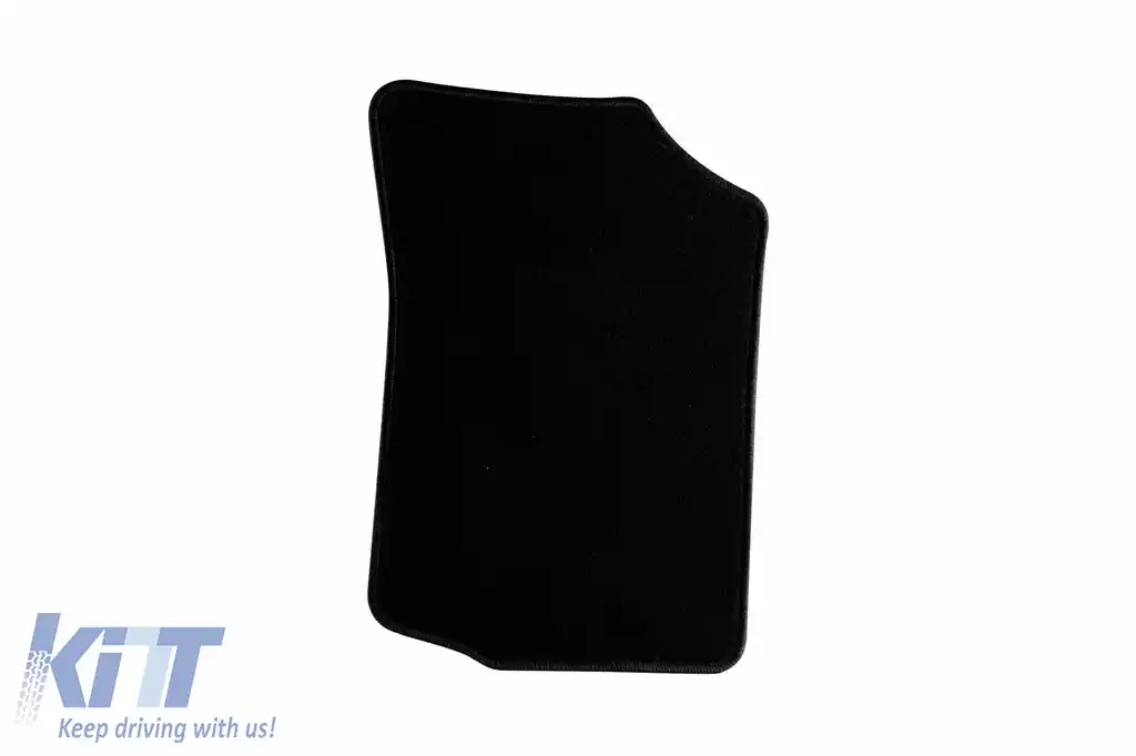 Mochete pentru podea din două straturi, potrivite pentru Peugeot 108 2014-2021, țesătură Rex, set de 4 bucăți, negru-image-6240940