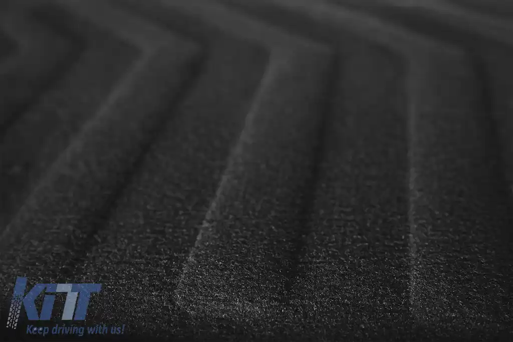 Mochete textile 3D Gumarny Zubri potrivite pentru Skoda Kodiaq, Volkswagen Tiguan All Space după 2017, Seat Tarraco după 2019, set de 4 bucăți, negru-image-6254031