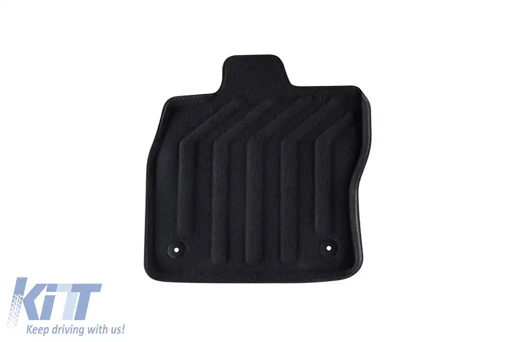 Mochete textile 3D Gumarny Zubri potrivite pentru Volkswagen Passat B8 sedan, estate, Alltrack după 2014, set de 4 bucăți, negru-image-6254063