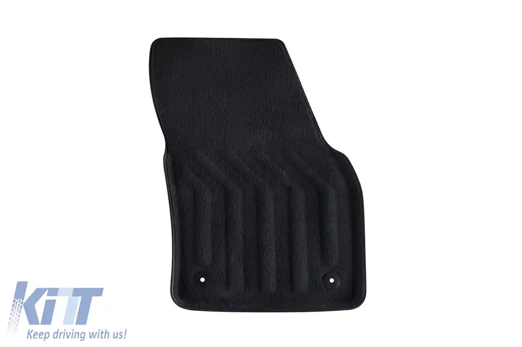 Mochete textile 3D Gumarny Zubri potrivite pentru Volkswagen Passat B8 sedan, estate, Alltrack după 2014, set de 4 bucăți, negru-image-6254064