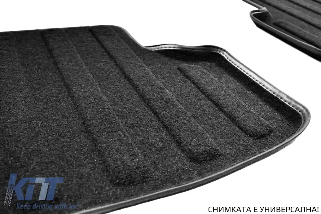 Mochete textile 3D Gumarny Zubri potrivite pentru Volkswagen Passat B8 sedan, estate, Alltrack după 2014, set de 4 bucăți, negru-image-6254068