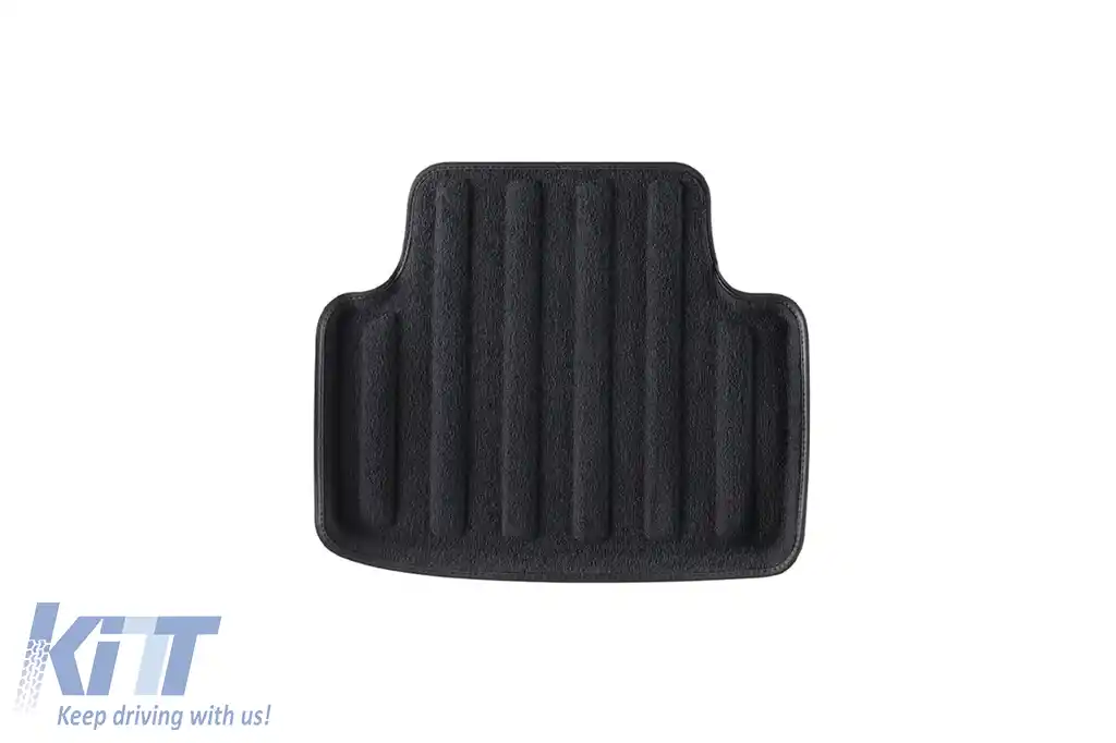 Mochete textile 3D Gumarny Zubri potrivite pentru Volkswagen Golf Sportsvan 2014-2020, set de 4 bucăți, negru-image-6254073