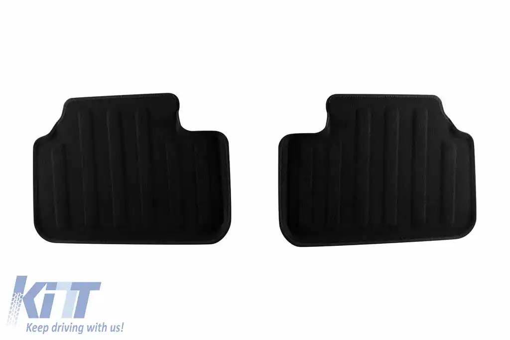 Mochete textile 3D Gumarny Zubri potrivite pentru Hyundai i30 după 2017, Kia Ceed, ProCeed, XCeed după 2019, set de 4 bucăți, negru-image-6254081